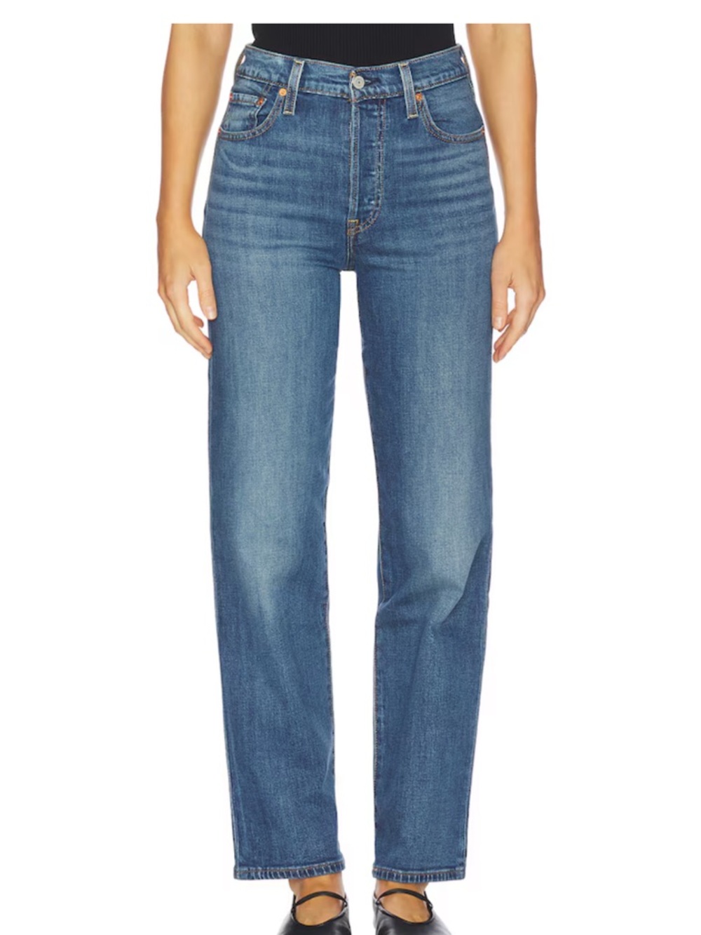 Levi’s Ribcage Straight Ankle Jeans